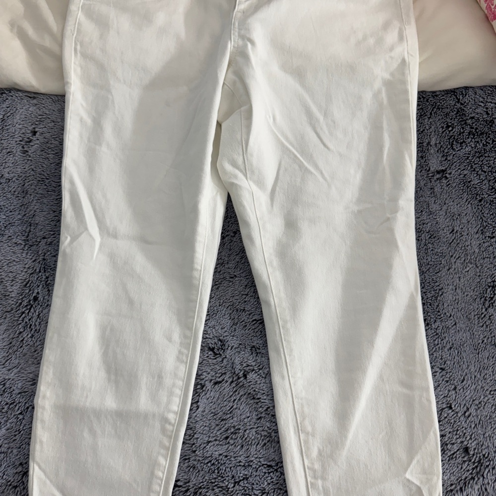 Mossimo Supply Co. Women's Straight Leg White Jeans
